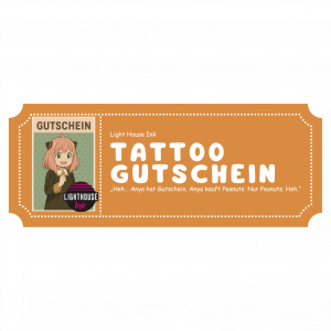 Gutschein 70 bis 200 Euro im Light House Ink Tattoo Studio