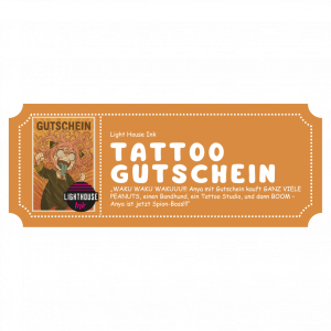 Gutschein 1000 bis 1500 Euro im Light House Ink Tattoo Studio