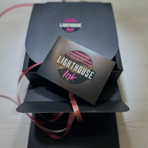 Weihnachts-Gutscheinbox Light House Ink